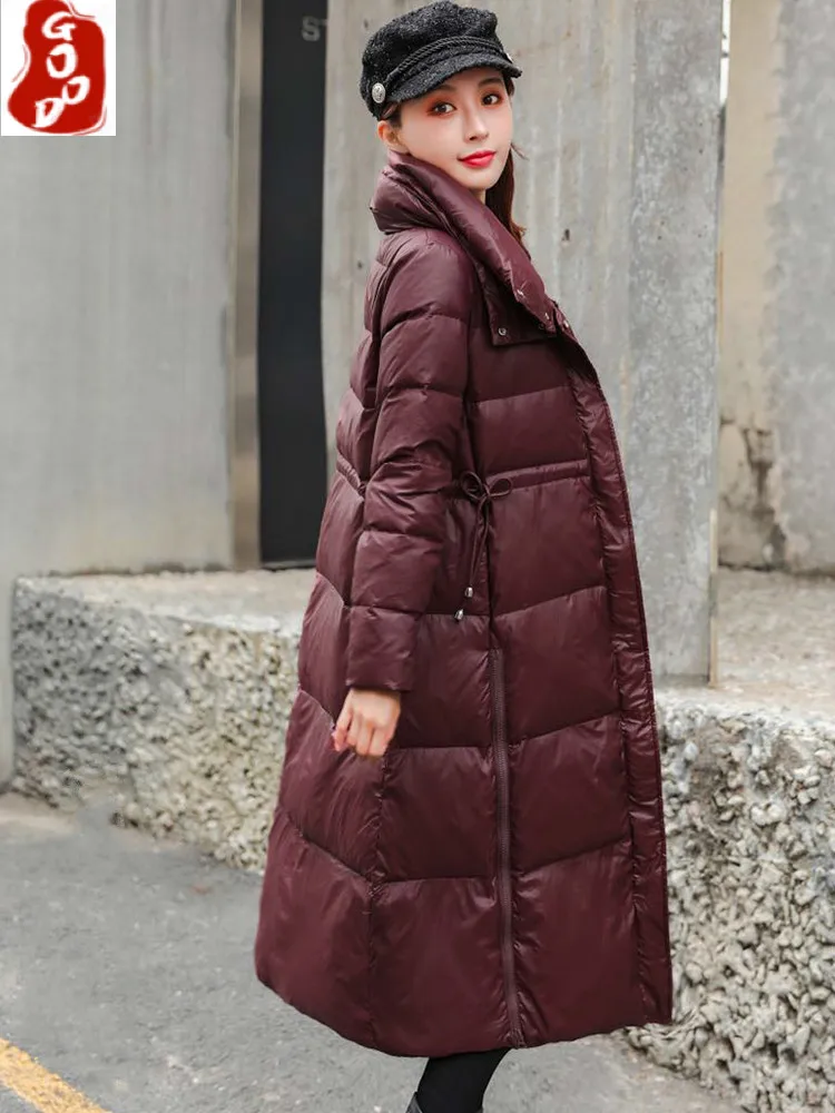 

Down Coat Female Jacket Women's Winter Down Jacket Long Women's Clothing Warm Fashion 2021 Ropa Mujer YAMY19080 Pph690