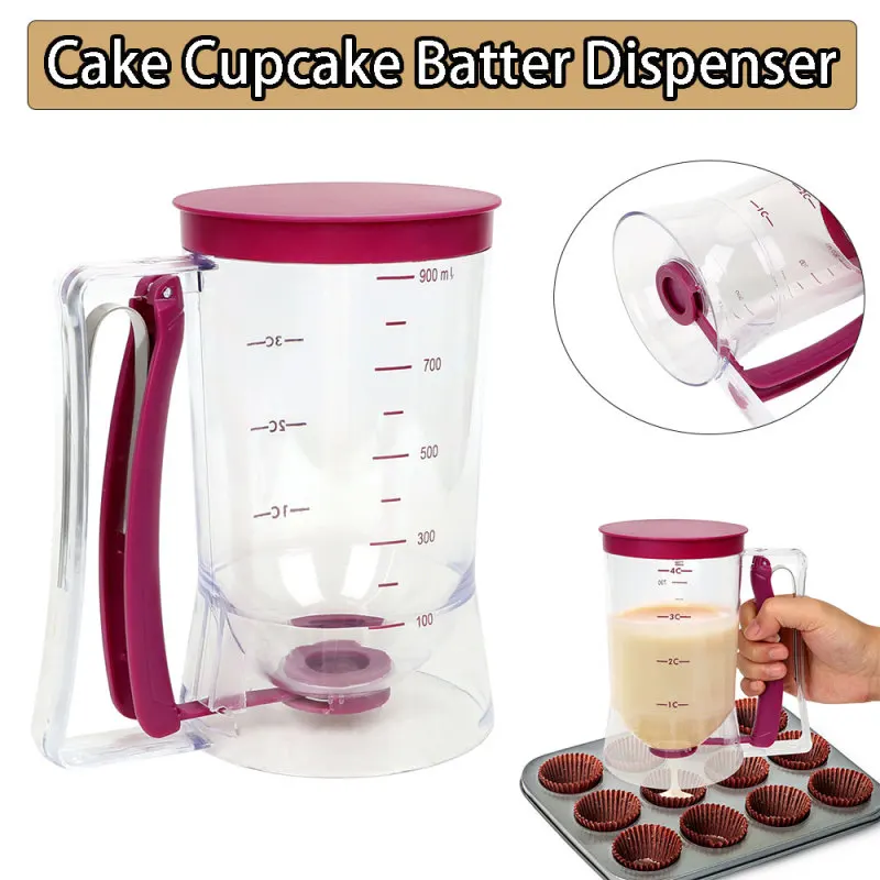 

ABS Food Grade Plastic Batter Funnel Cake Cupcake Muffins Pancakes Batter Dispenser Baking Utensil