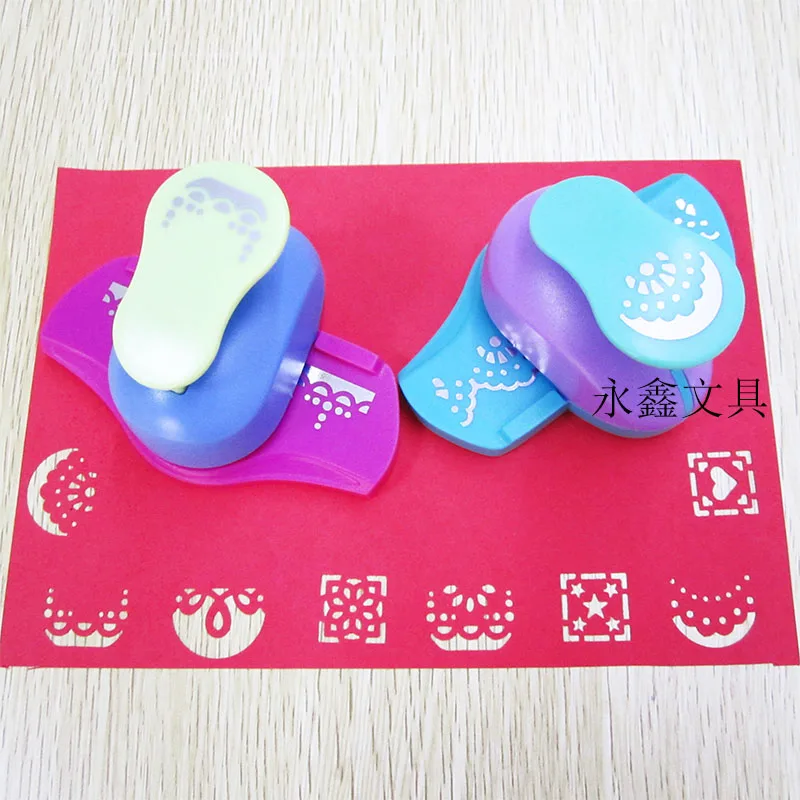 Новый необычный дырокол для краев с цветочным дизайном тиснения устройство