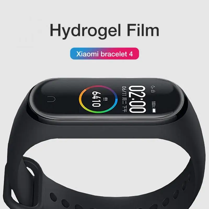 5pcs Hydrogel Protective Film For Xiaomi Mi Band 5 4 3 Screen Protection M2 M3 M4 Smart Watch Not Tempered Glass Cover New | Электроника