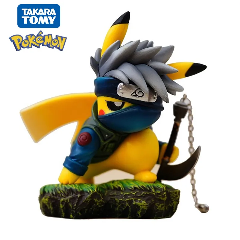 

TAKARA Tomy Pokemon Figure Model Dolls Toy Pokemon Pikachu Collection Cospla Anime Naruto Marvel Model Child Birthday Gift