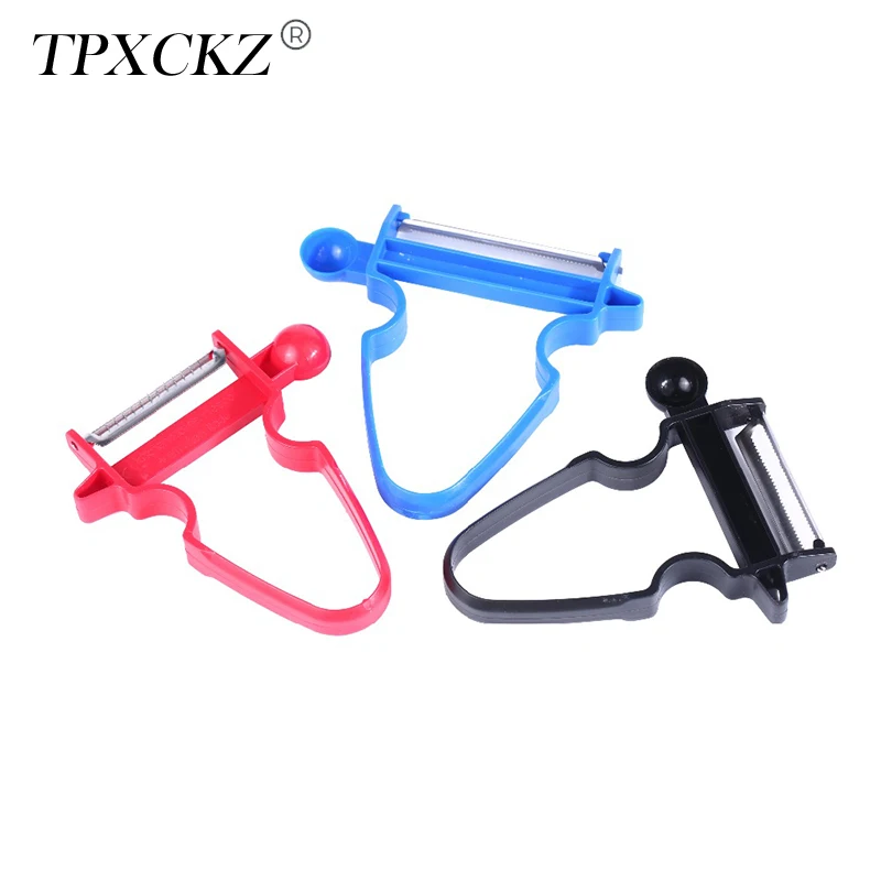 

TPXCKz 3Pcs/Set Slicer Shredder Peeler Julienne Cutter Multi Peel Stainless Steel Blade Zesters Magic Trio Peeler Kitchen Tools