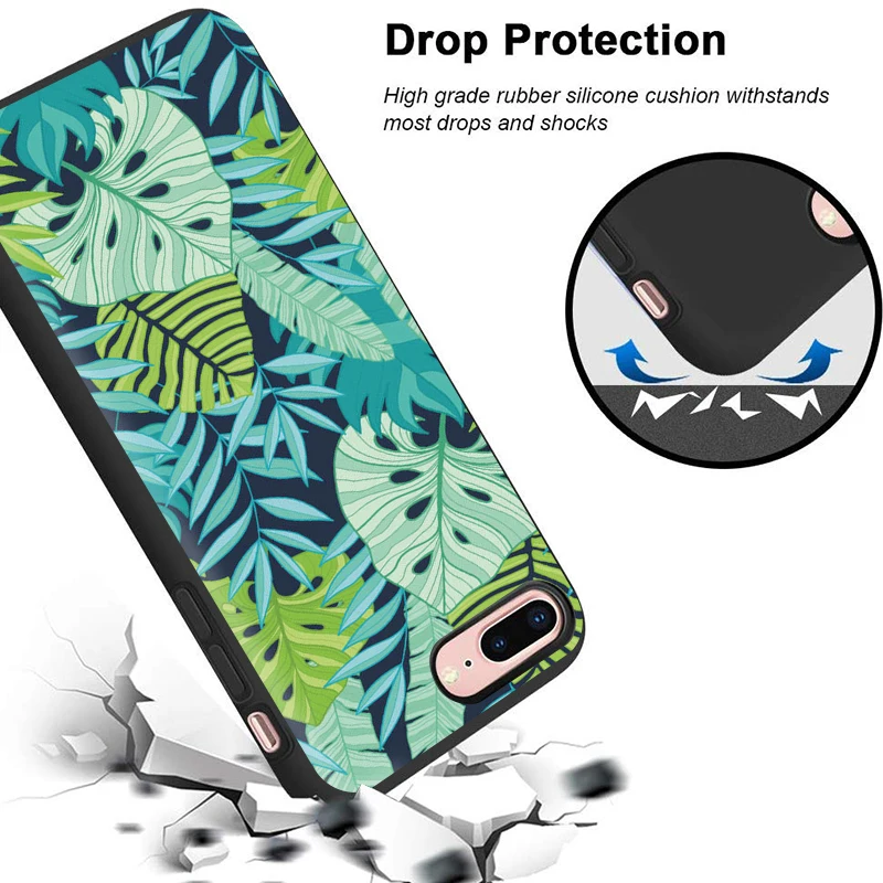 Matte Silicone Soft TPU Cover case for Huawei P8 lite 2017 P9 P10 P20 Lite Pro mini 10 20 p20pro 2019 cases leaf retro | Мобильные