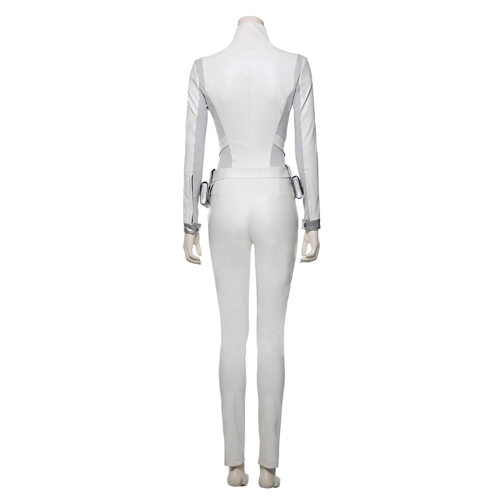 Костюм для косплея Сара Лэнс из Легенды завтрака белый комбинезон зентай Боевая