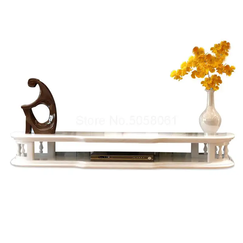 Экологически чистая настенная подвесная ТВ-тумба в средиземноморском стиле