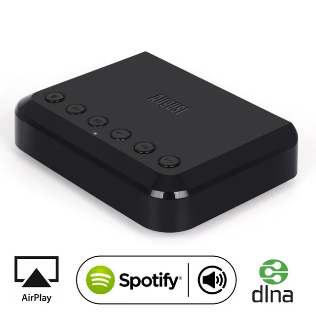 August wifi беспроводной аудио приемник Airplay DLNA многокомнатный беспроводной музыкальный адаптер для традиционных HiFi динамиков Spotify WR320
