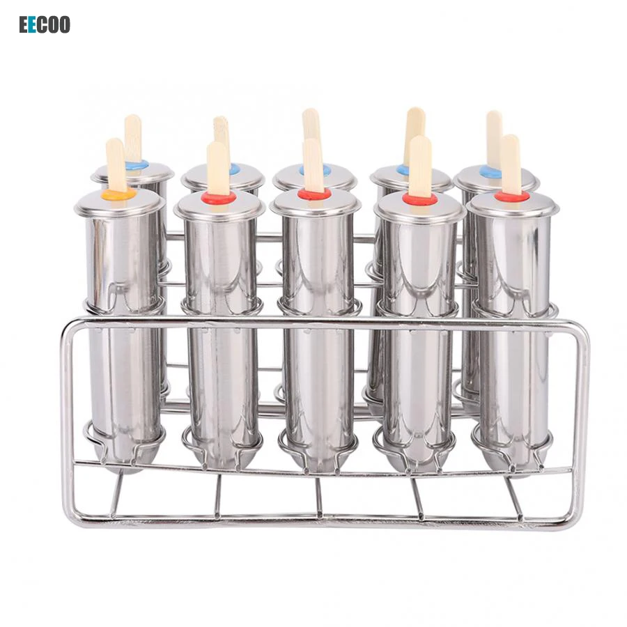 Долговечные формы для мороженого из нержавеющей стали держатель палочек