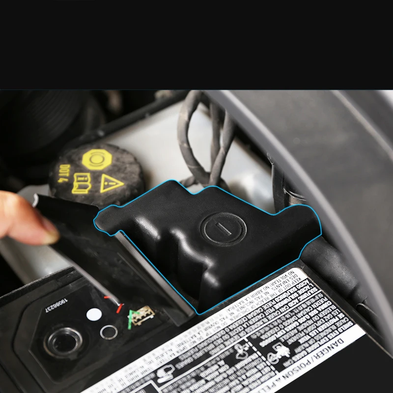 Lsrtw2017 АБС-пластик автомобильный двигатель Батарея крышка Защитный бокс для Kodiaq Gt