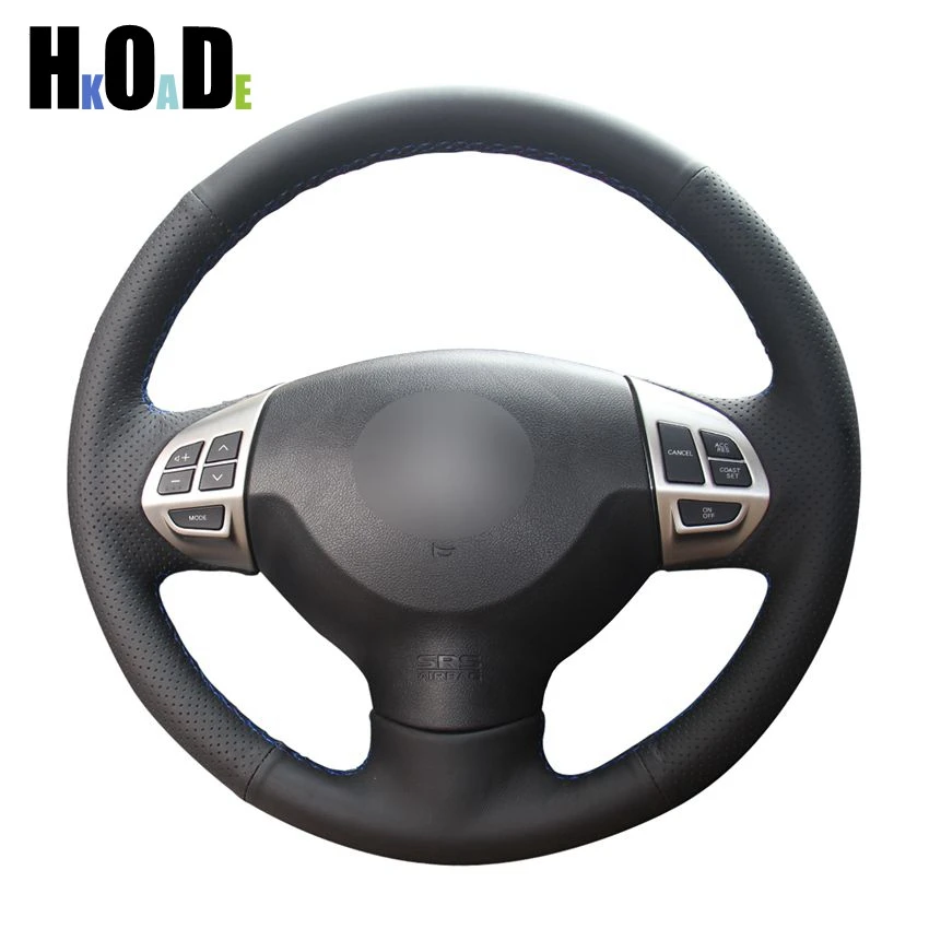 Чехол на руль из искусственной кожи для Mitsubishi Lancer X 10 2007-2015 Outlander 2006-2013 ASX 2010-2013 Colt |