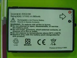 

ALLCCX battery EXCA160 for DOPOD 720 C720 C720W Cavalier Excalibur 100 S620 S621