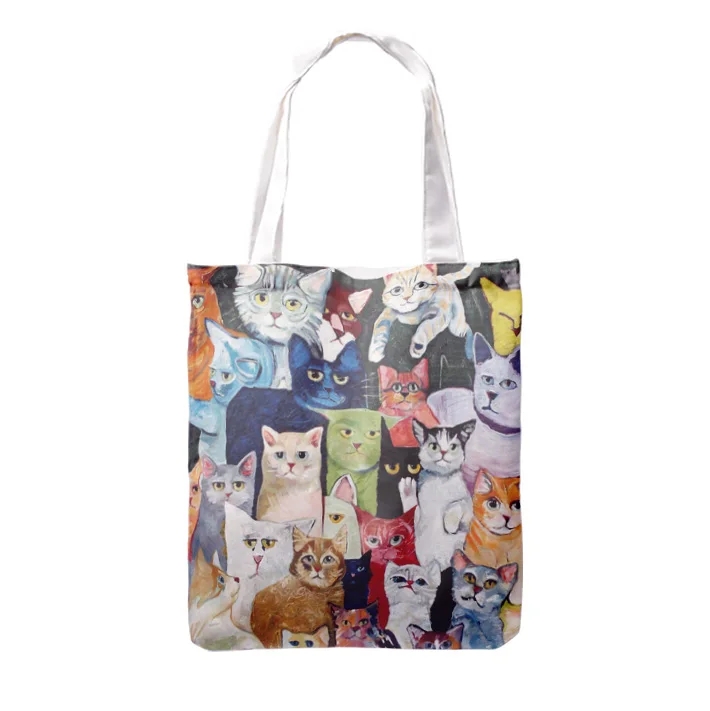 Модная женская сумка через плечо складная многоразовая вместительная тоут для