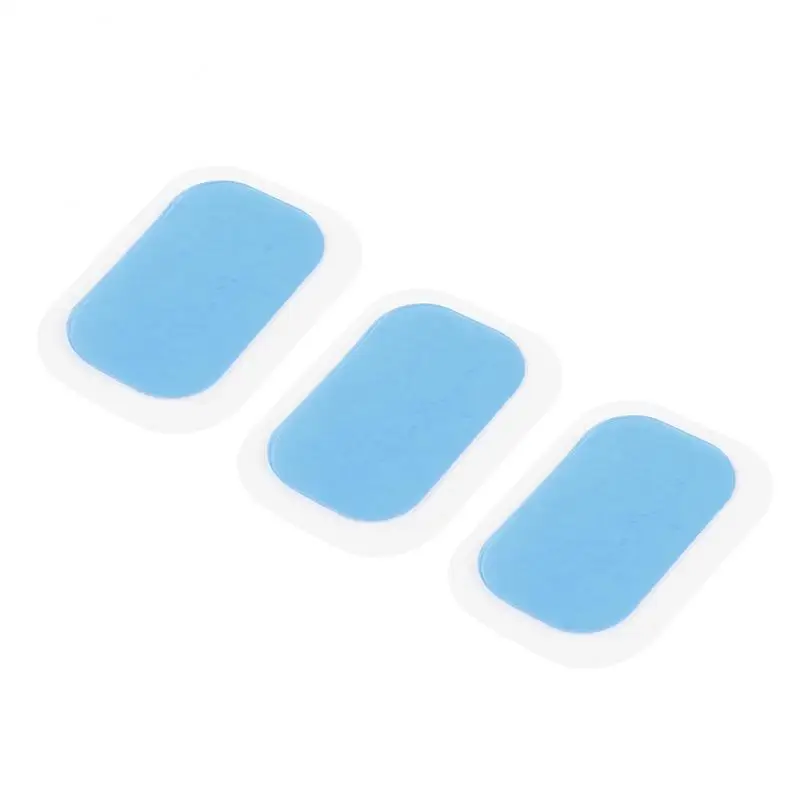

10pcs Fitness Trainer Gel Sheet EMS Abdominal Stickers Hydrogel Hip Abdomen Muscle Stimulator Slimming Massage Replacement Patch