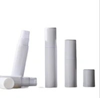 10ml whole white airless plastic bottle for lotion emulsion serum mist sprayer hyaluronic toner skin care packing