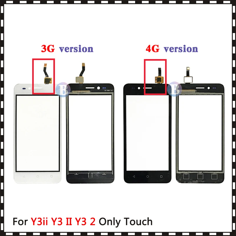 ЖК дисплей для Huawei Y3ii Y3 II 2 3G 4G с дигитайзером сенсорного экрана или сенсорной