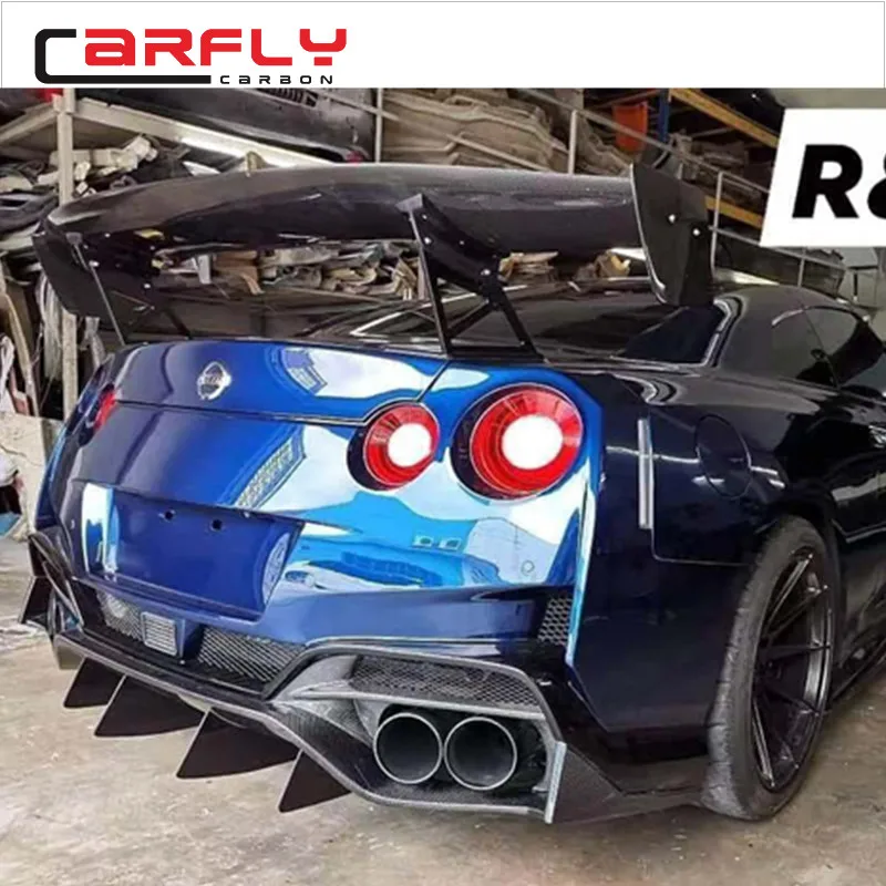 

High Quality APR style Rear Spoiler For GTR R35 Carbon Fiber Car Rear Wing