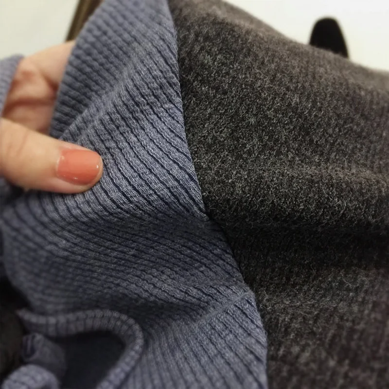 Женский свитер дизайнерское подиумное платье Осень зима 2019 модное вязаное