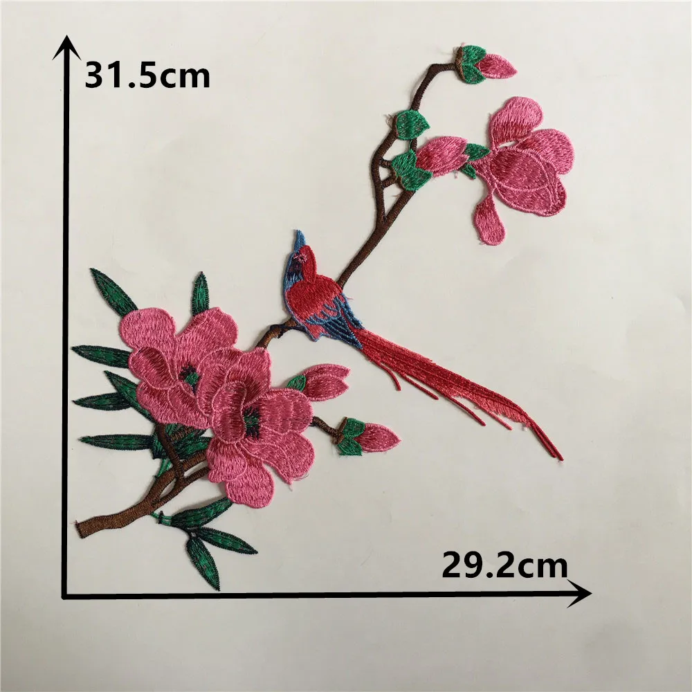 New Listing Lace Collar Embroidery Bird DIY Decorative Fabric Sewing Cheongsam Dress Decals Accessories | Дом и сад