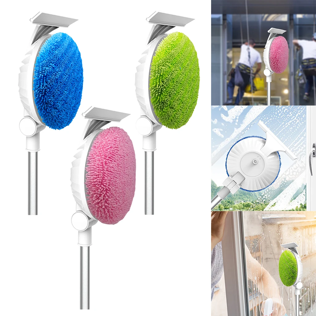 

Cordless Electric Mop, Floor Cleaner with Scrubber, USB Rotating