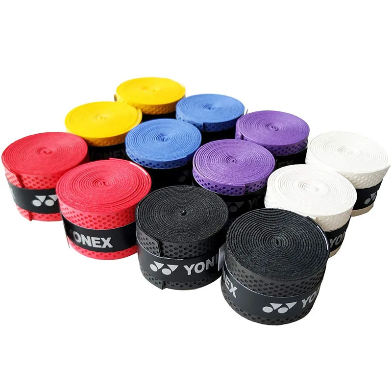10 шт./лот перфорированный YONEX Overgrip для теннисных ракеток бадминтона Нескользящие
