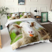 bed comforter cute sheep bedding set chichildrens bedding sets home textiles with pillowcase king queen single double size