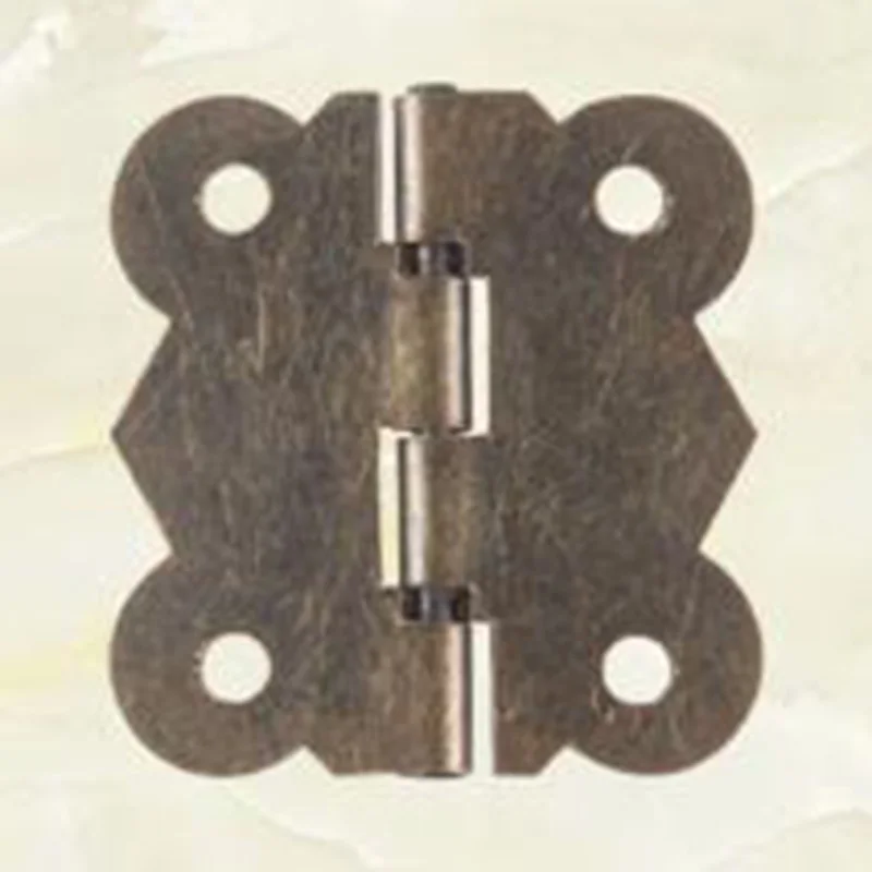 

Furniture Hinges Latch Hasp Hardware Decoration Jewelry Box Iron Screws