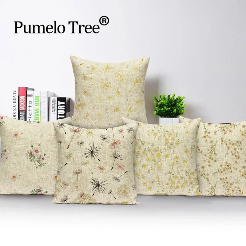 Искусственный чехол декоративные подушки для дома льняные наволочки подушек