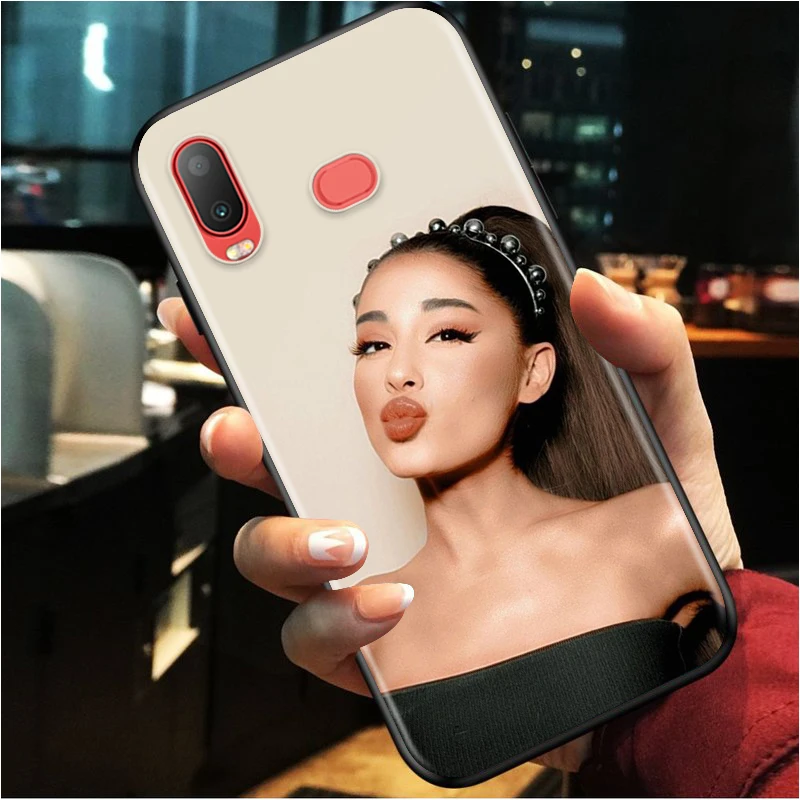 Beauty Music Girl for Samsung Galaxy A9S A8S A6S A9 A8 A7 A750 A6 A5 A3 Plus Star 2018 2017 2016 Black Phone Case