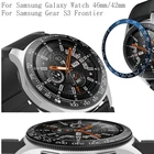 Кольцо для Galaxy Watch 46 мм42 мм Gear S3, металлическое кольцо из нержавеющей стали, клейкая Крышка для Gear S3
