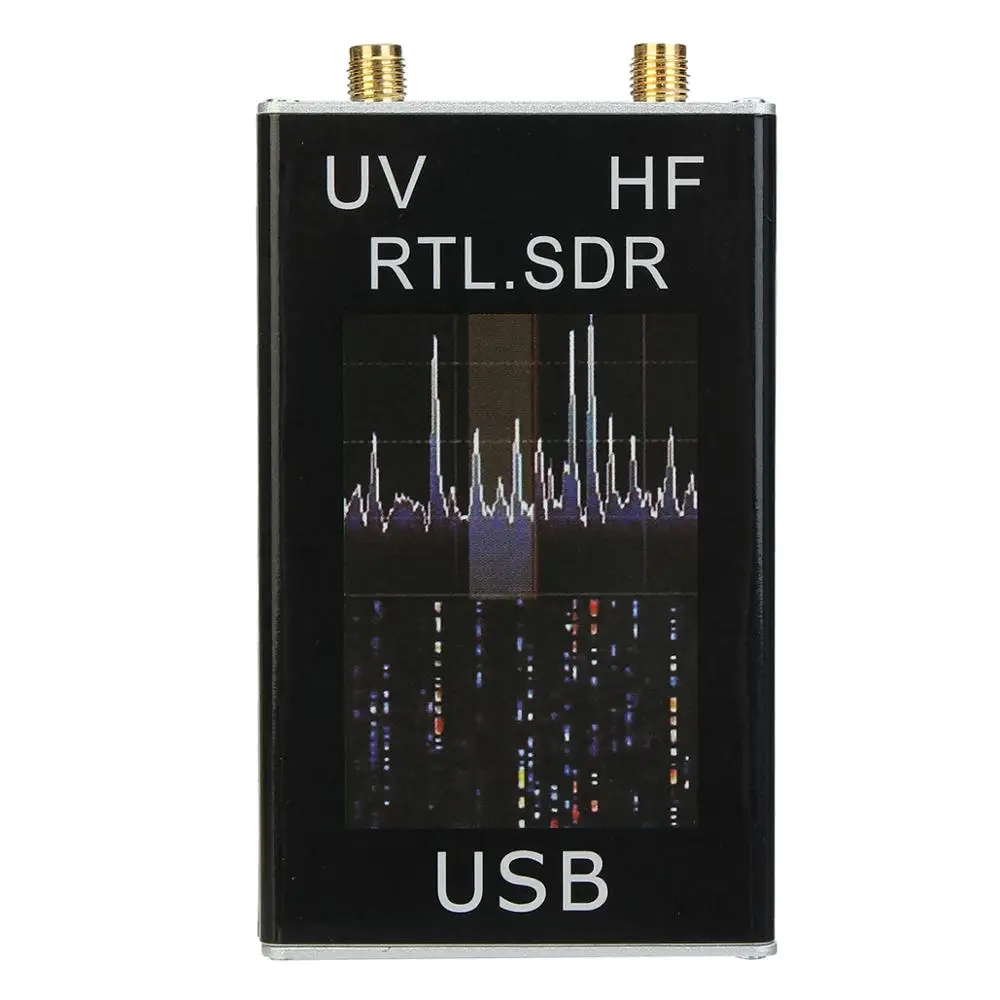 Любительский радиоприемник 100 кГц-1 7 ГГц полный диапазон UV RTL-SDR USB тюнер приемник |