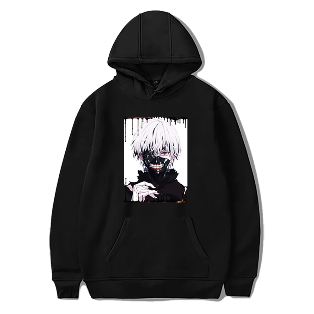 2021 Amine Yasuke Print hoodie Long Sleeve Hooded Sweatshirt for Women Men