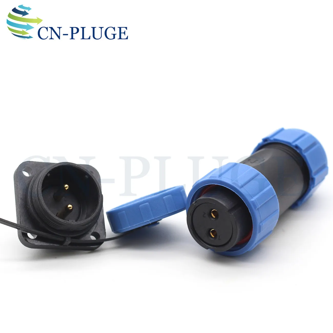 SP21 2 контактный водонепроницаемый автомобильный Кабельный разъем промышленный