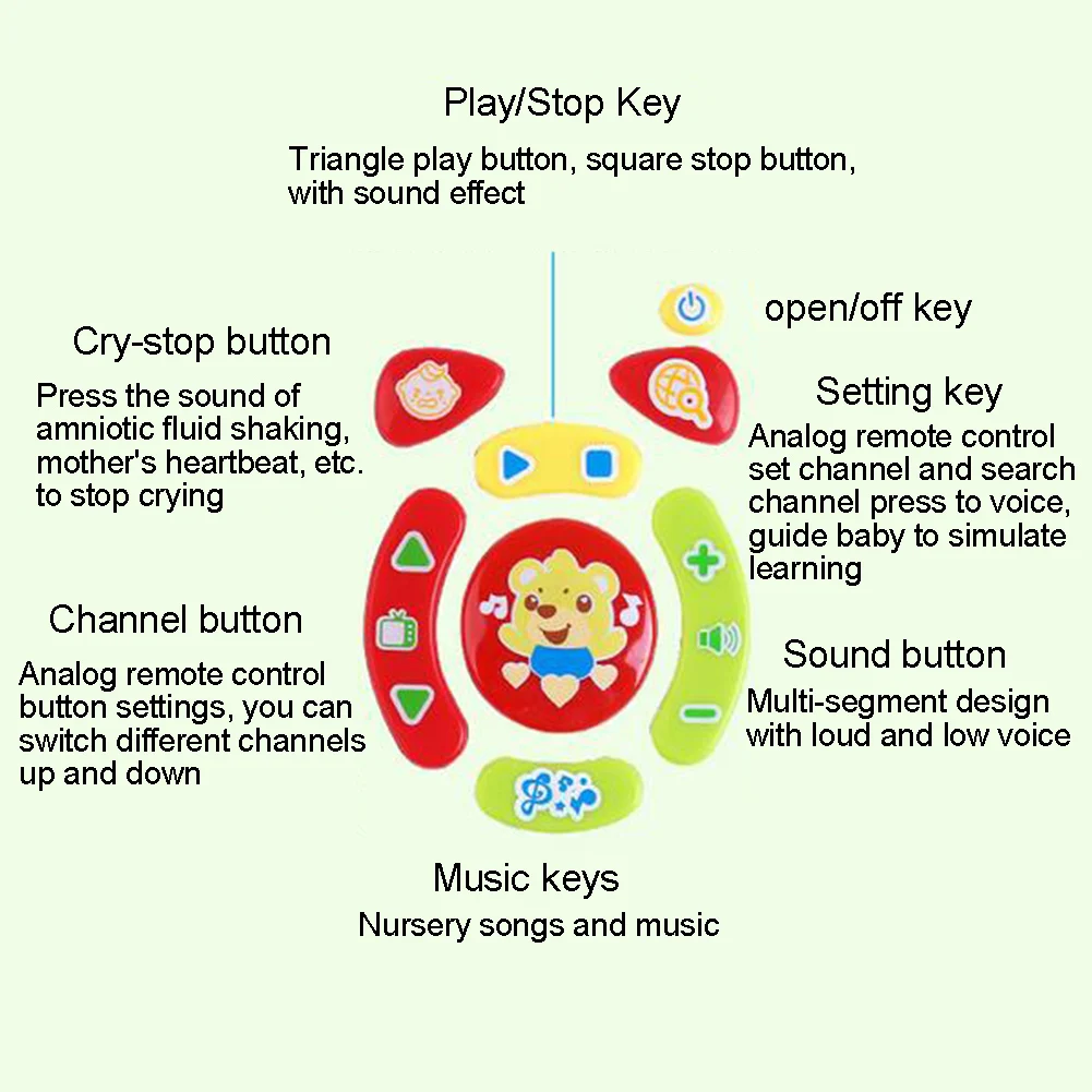 Baby Electric Light Music Smart Mobile Phone Educational Toy Numbers Learning Toy Baby Stop Crying New
