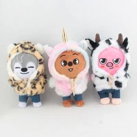 skzoo clothes cow unicorn leopard rabbit plush jacket plush toys kawaii 20cm doll clothes pack kids stuffed animal plushie