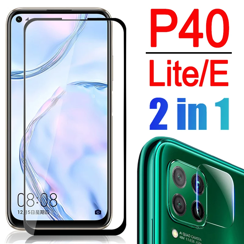 Чехол p40 lite e для huawei p 40 light p40lite чехол p40e бампер камеры защита объектива 2 в