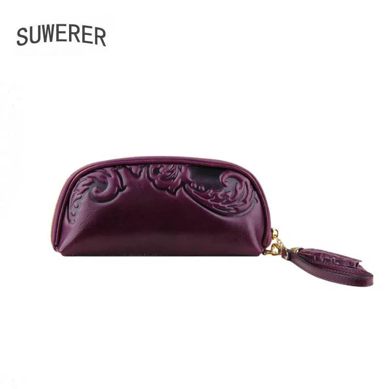 SUWERER новые сумки из натуральной яловой кожи женская сумка-клатч модные роскошные