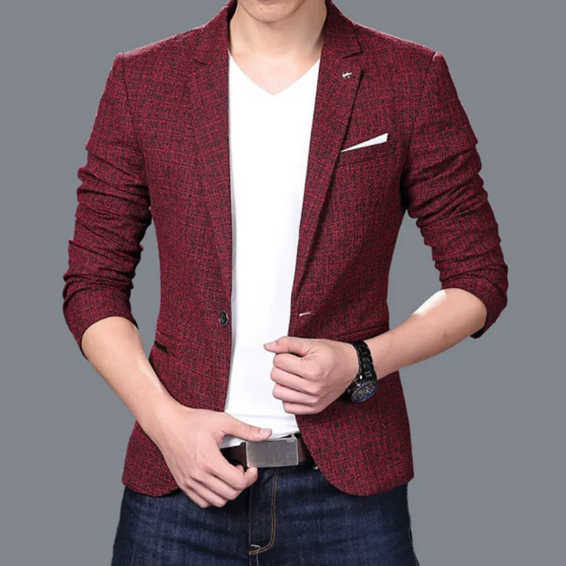 2020 весна и осень мужской новый роскошный модный Индивидуальный костюм на одной