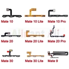 Оригинальная Кнопка включениявыключения питания, кнопка приглушения звука, гибкий ленточный кабель для Huawei Mate 8 9 10 20 20X 30 Lite Pro 4G 5G