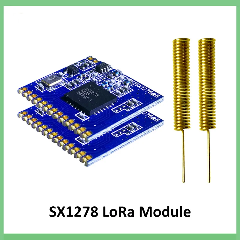 2 шт. 433 МГц РЧ LoRa модуль SX1278 PM1280 дальний коммуникатор приемник и передатчик SPI LORA IOT