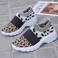 large size running womens shoes new fashion casual breathable womens sneakers platform mesh bottom women sports shoes loafers