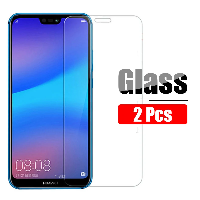 

2 Pcs Tempered Glass For Huawei Honor 10 Lite Protective Glass On Honor 10 Screen Protector HD Safety Front Film Honor10 10lite