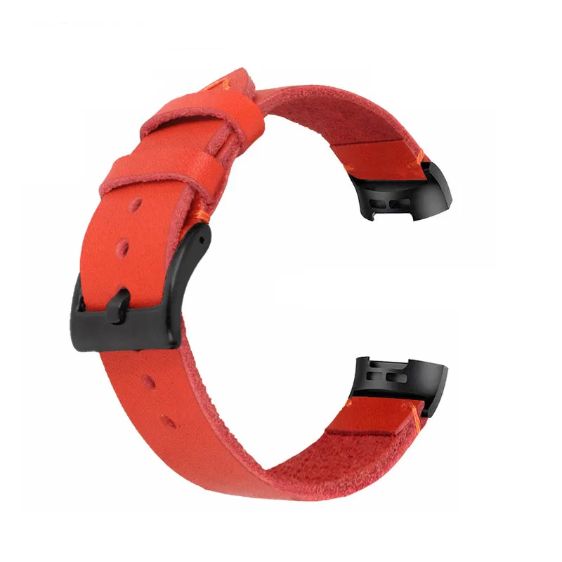 Color1 Высококачественный кожаный ремешок для Fitbit Charge 3 Band, сменный ремешок для Fitbit Charge 3 Charge3, браслет - Цвет: Color1