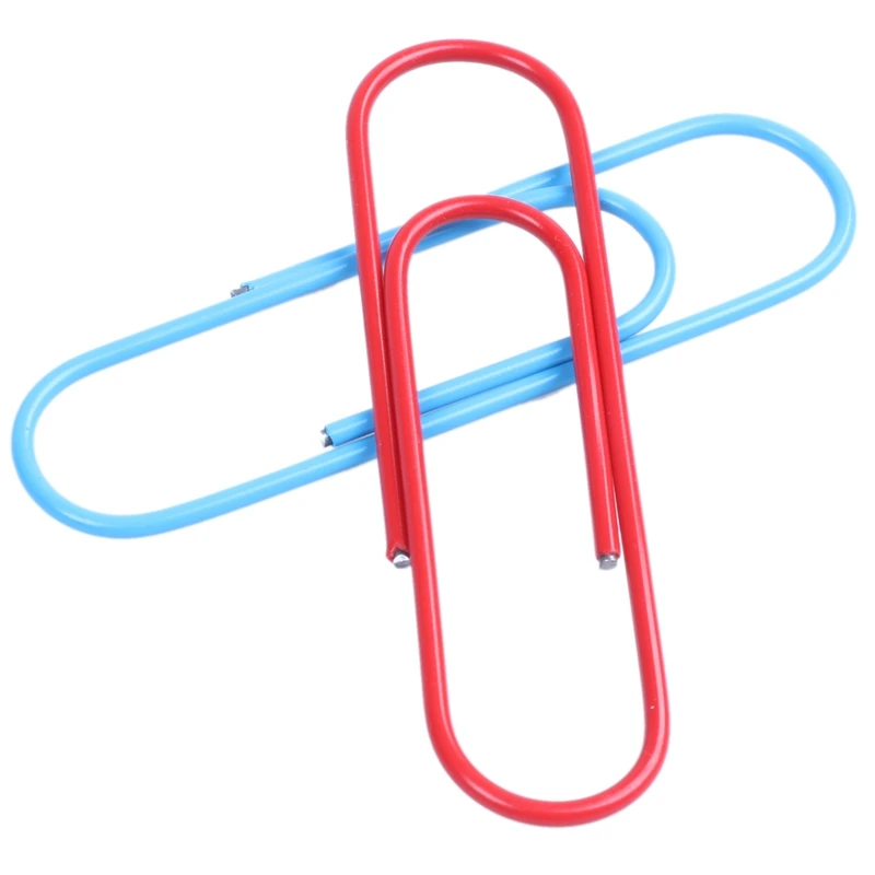 

40 Pack 4 Inches Mega Large Paper Clips - 100Mm Office Supply Accessories Cute Paper Needle Multicolor Bookmark.