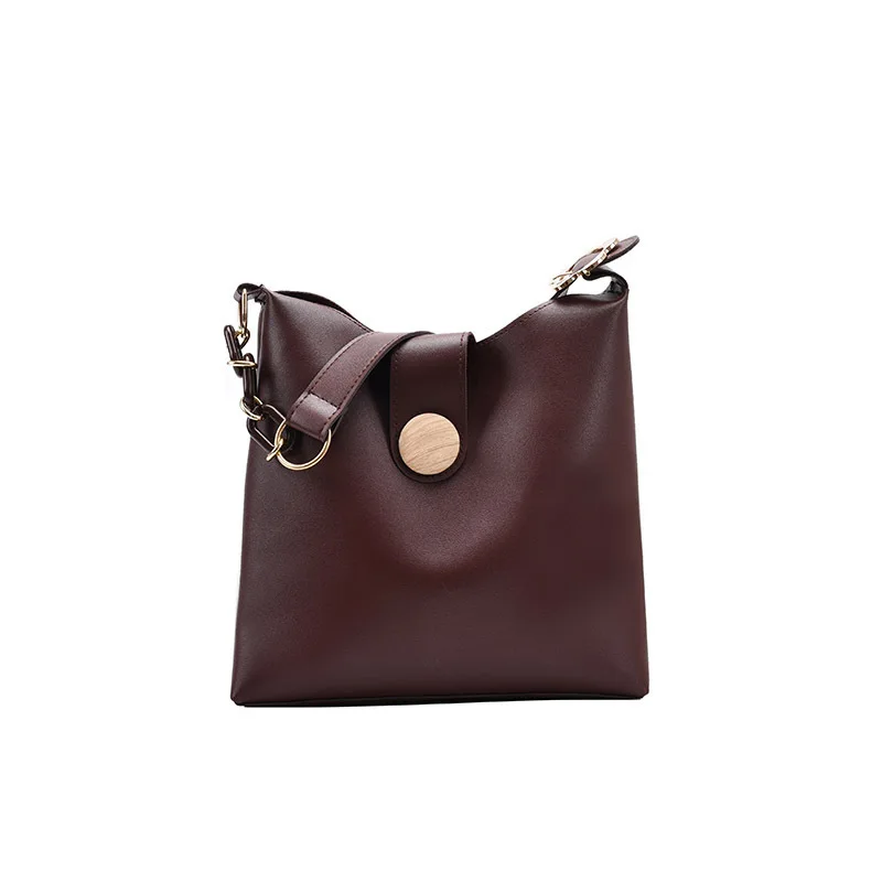 

Large capacity new tide autumn and winter fashion retro armpit bucket bag shoulder messenger bag women