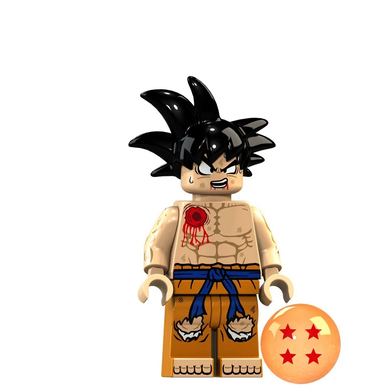 XP052 Dragon Ball Z Супер Saiyans Goku Vegeta Krillin trunks Cell Broly Аниме фигурки строительные блоки подарки для детей игрушки - Цвет: XP052