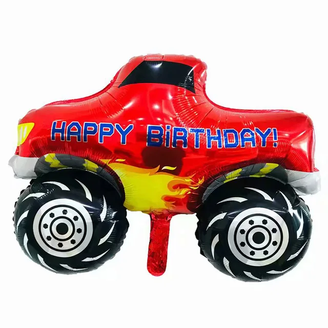 DIY мультфильм автомобиль шар Поезд Самолет Фольга полицейский Globos детские