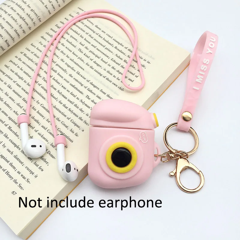15-XiangJi-pink Чехол для Apple AirPods i11 i13 i10 TWS Крышка для наушников корпусы гарнитурные с брелок для AirPods iX i12 зарядная коробка - Цвет: 15-XiangJi-pink