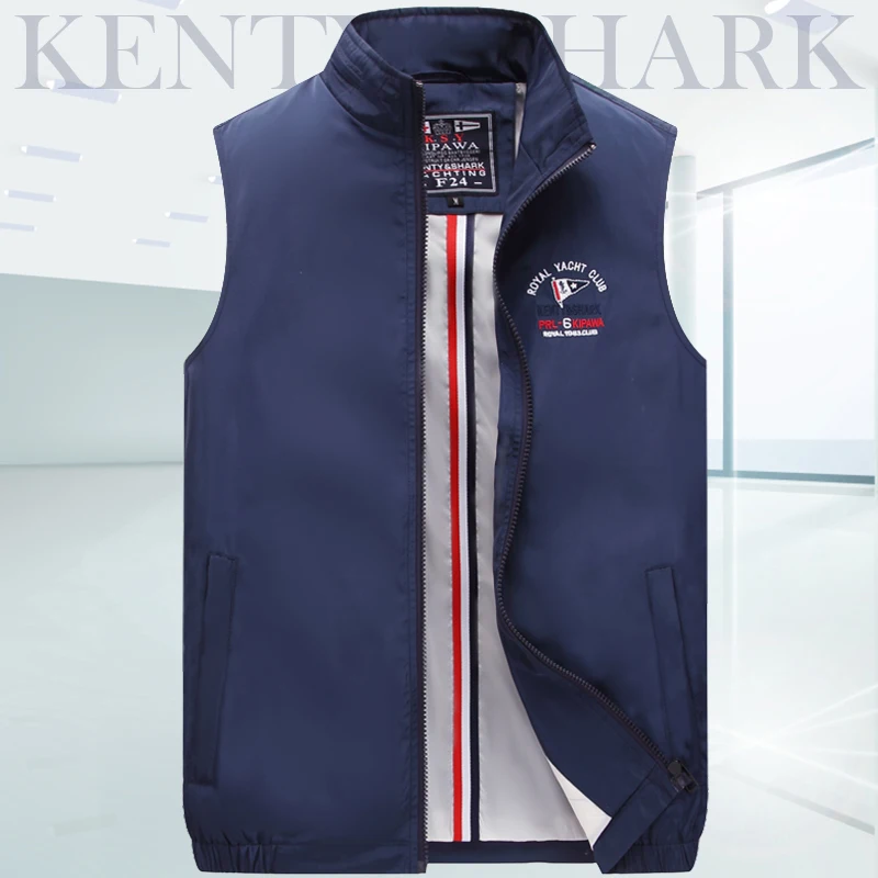 Модная хлопковая куртка размера плюс жилет с изображением акулы на осень/зимний