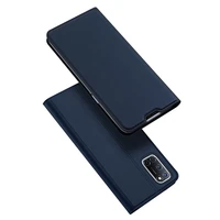 for oppo a72 a 72 case dux ducis magnetic stand flip pu wallet leather case for oppo a92 a 92 cover with card slot 6 5 inch