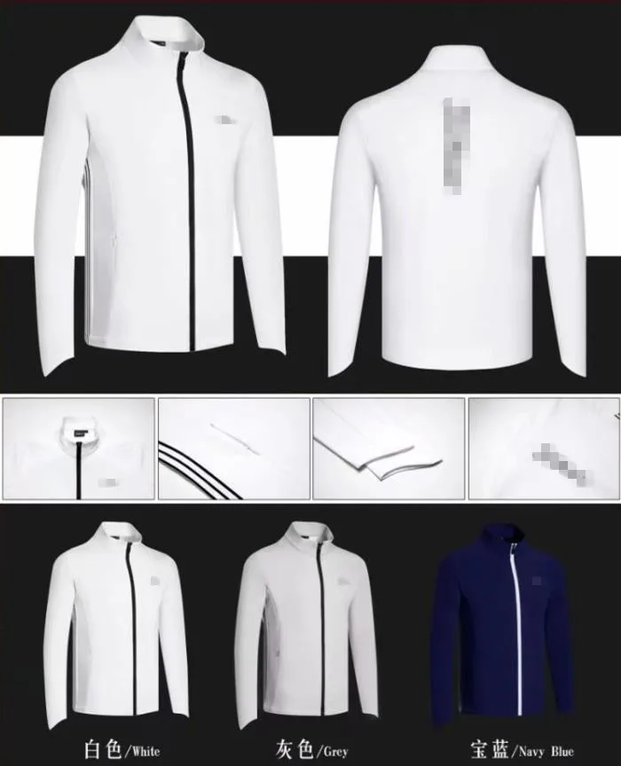 2019 Мужская спортивная одежда для гольфа сезон осень зима теплая 3 цвета