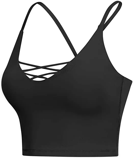 

Crop Tops Women's Tube Top Women Vintage Sleeveless Casual Vest Ladies Chest Pad Movement Short Tank Top Femme